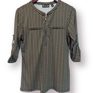 New York & Company Blouse 3/4 Sleeve